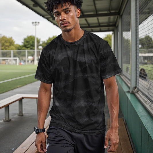 Unisex Drop Shoulder Crew Neck T-Shirt