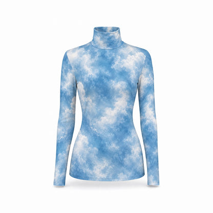 Women’s High-Neck Long-Sleeve Top - view 4