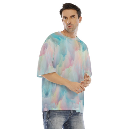 Men's Drop Shoulder T-shirt With Short Sleeve