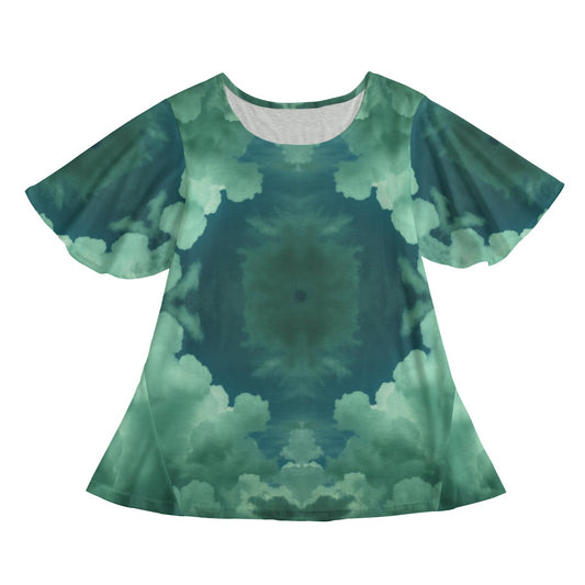 Women's Round Neck T-shirt With Short Sleeve