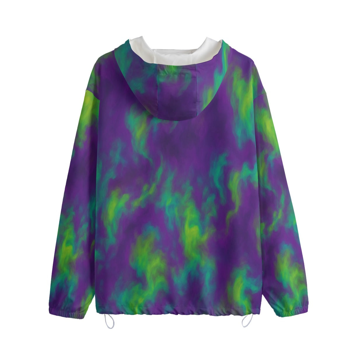 Unisex Pullover Jacket With Zipper Closure