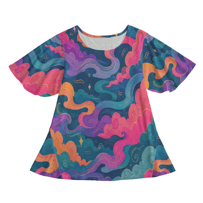 Women's Round Neck T-shirt With Short Sleeve