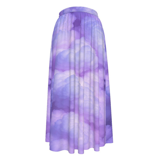 Women's Maxi Chiffon Skirts With Lining