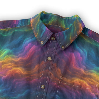 Men's Casual Lapel Long Sleeve Shirt|125GSM Cotton
