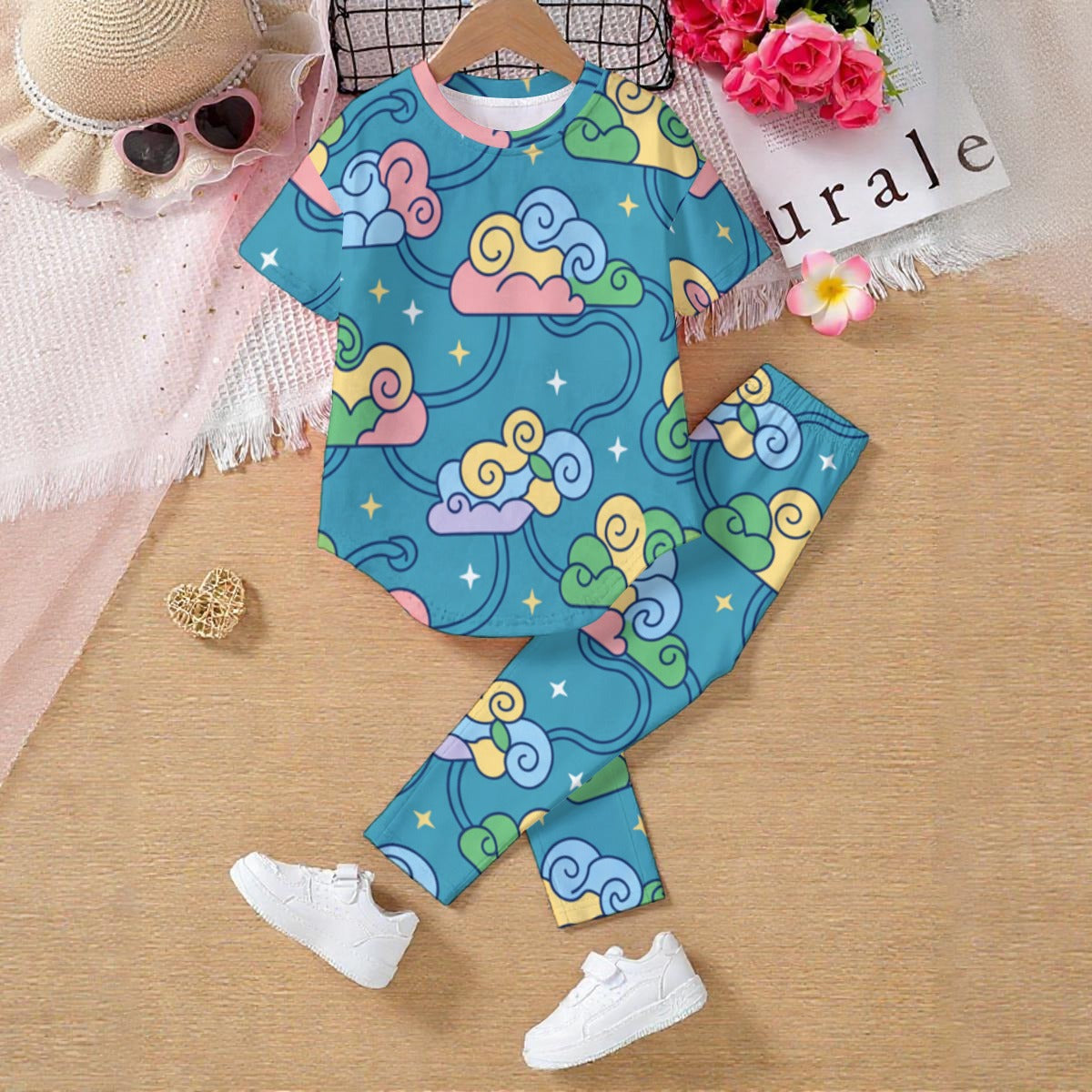 Kids' Casual Top and Pants Set