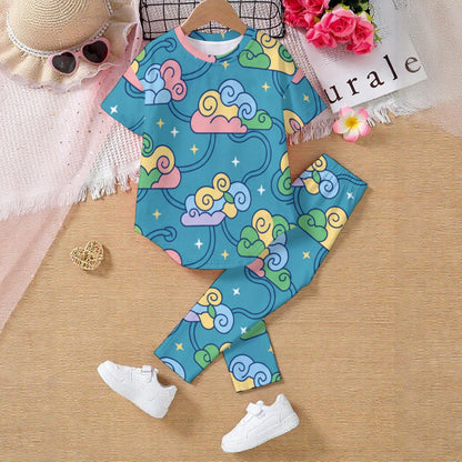 Kids' Casual Top and Pants Set