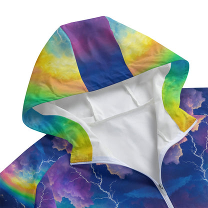 Unisex Windbreaker Long Jacket
