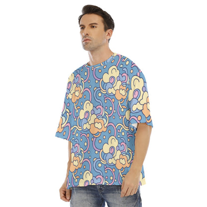 Men's Drop Shoulder T-shirt With Short Sleeve