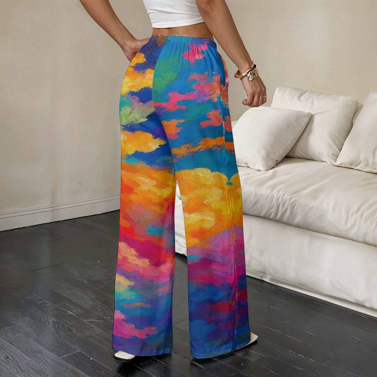 Unisex Women’s Straight-Leg Casual Pants