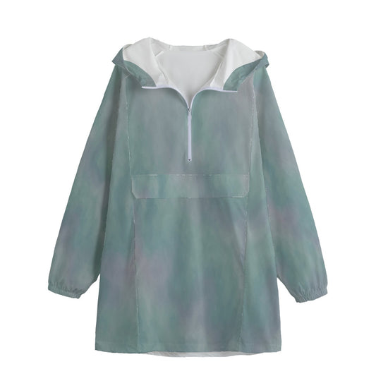 Unisex Windbreaker Long Jacket