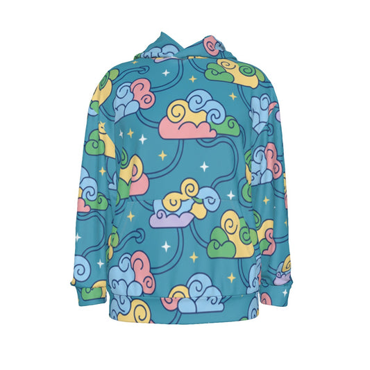 Men's Drop Shoulder Patch Pocket Hoodie