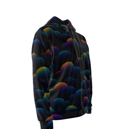 Unisex Zipper Hoodie With Black Lining