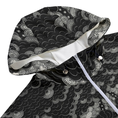 Unisex Pullover Jacket With Zipper Closure