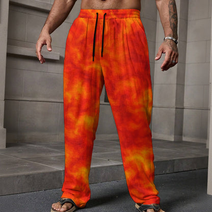 Men's Loose Casual Pants With Pocket