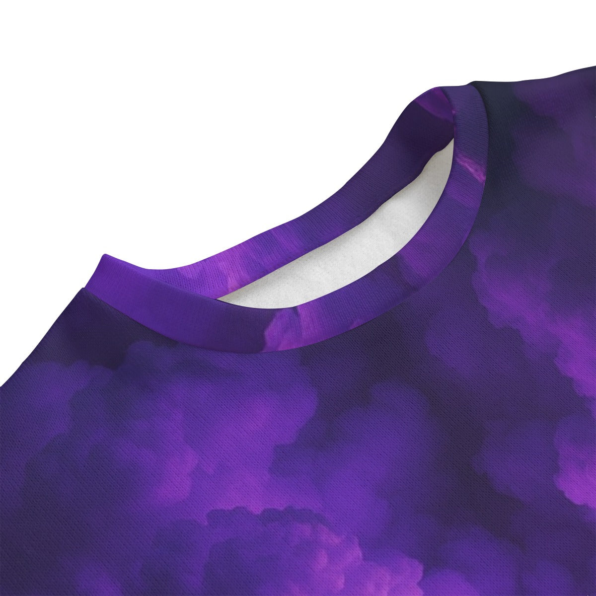 Unisex Drop-shoulder Knitted Fleece Sweater - view 3