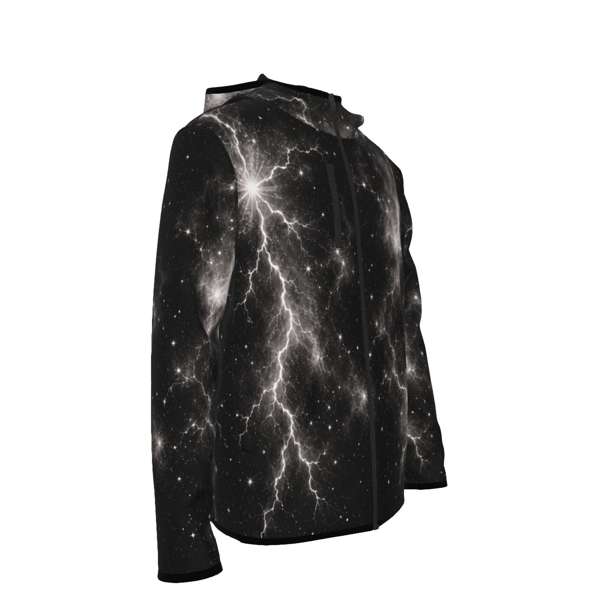 Men's Stylish Hoodie with Thumb Hole Design - view 4