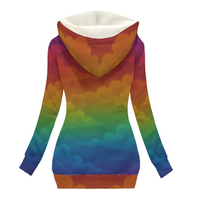 Women's Long Jacket With Fleece Lining