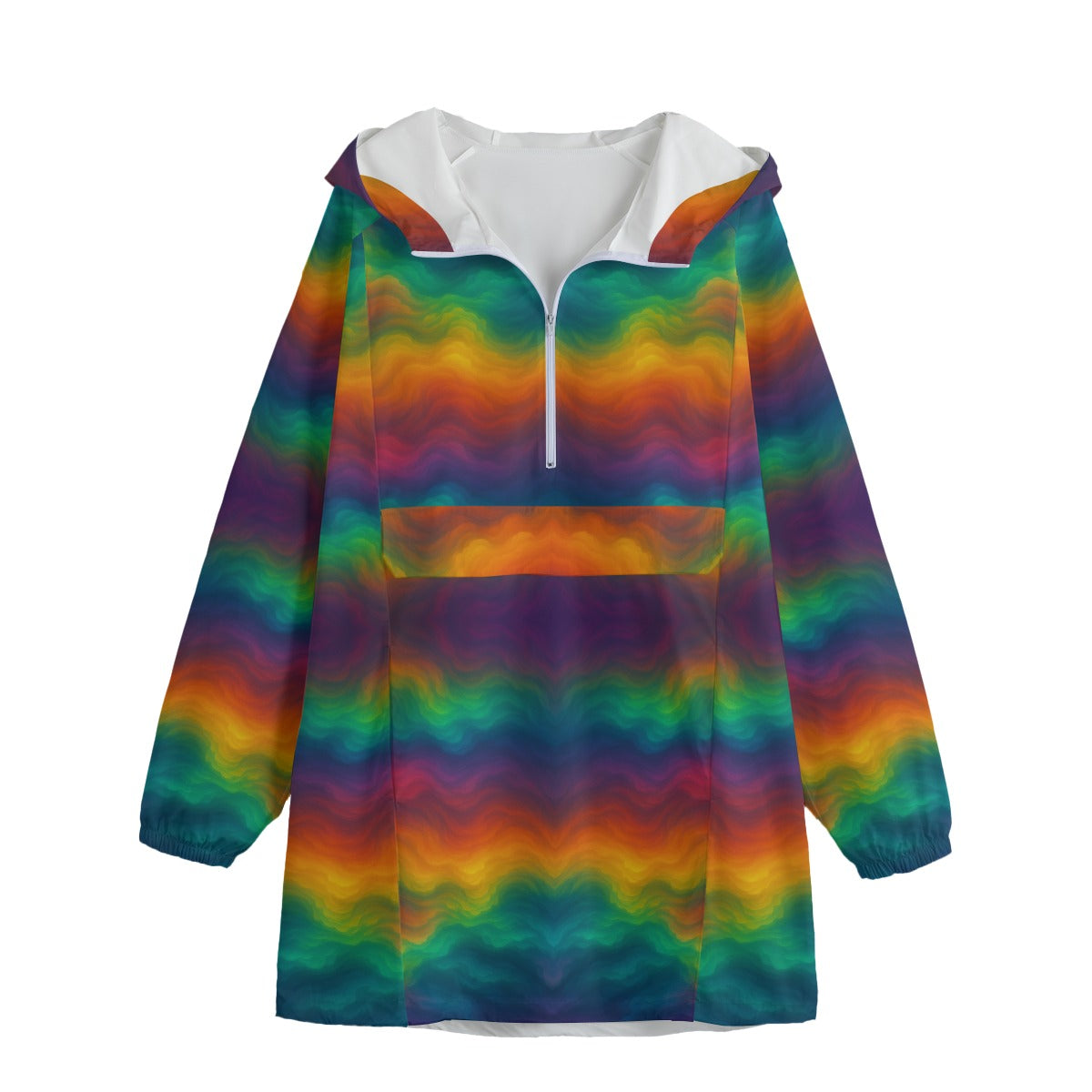 Unisex Windbreaker Long Jacket