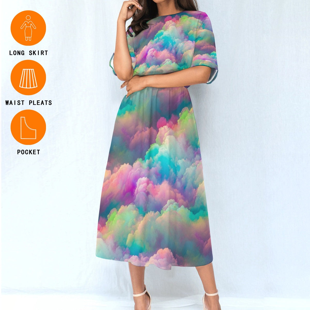 Women's Elastic Waist Dress