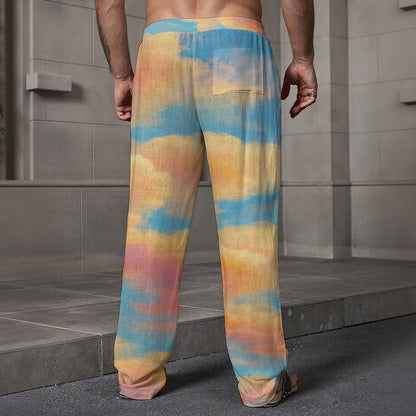 Men's Loose Casual Pants With Pocket