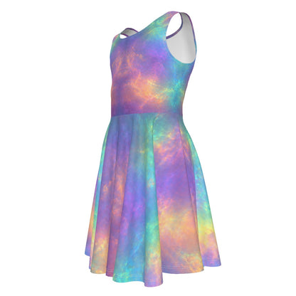 Kid's Sleeveless Vest Dress