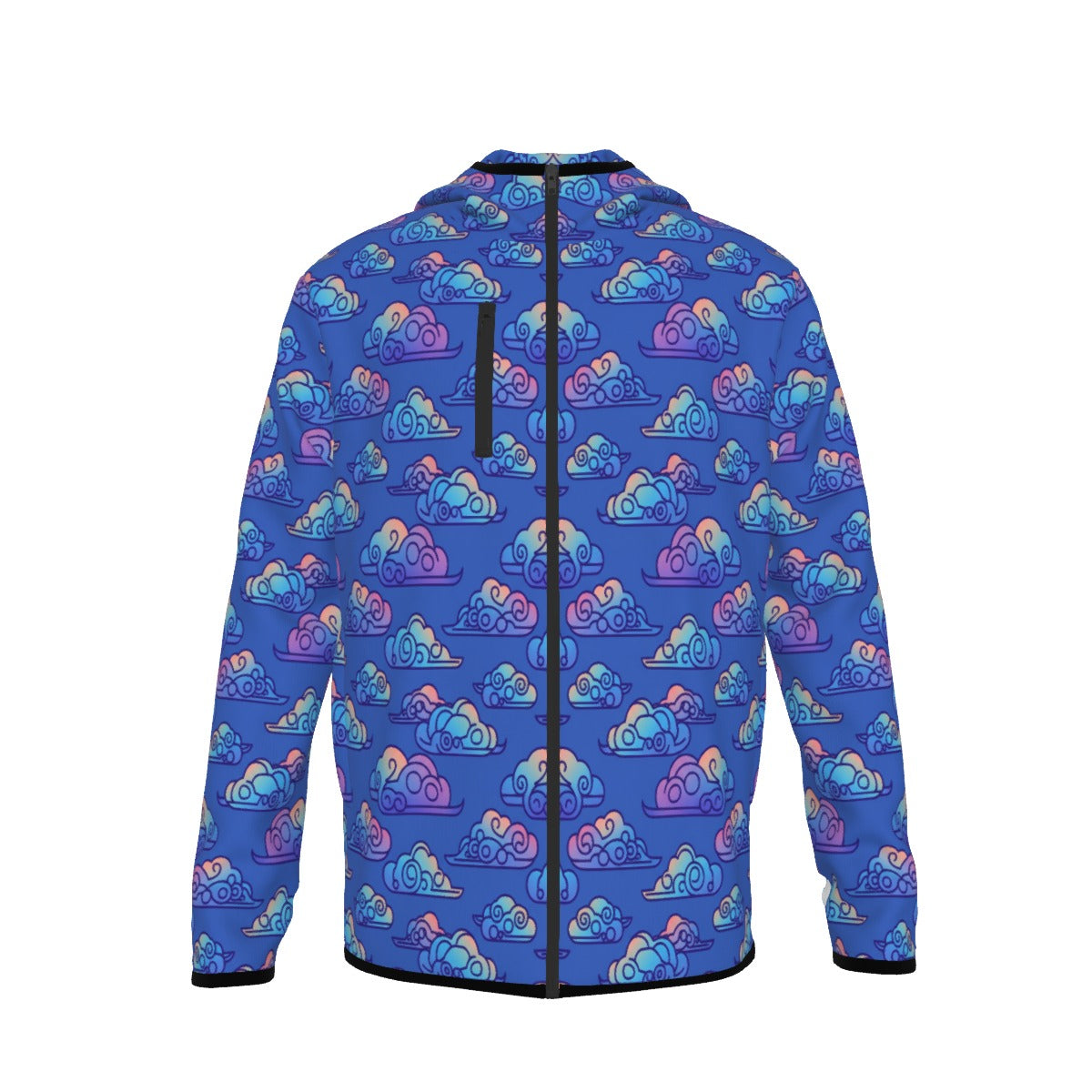 Men's Stylish Hoodie with Thumb Hole Design - view 1