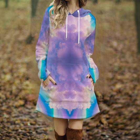Women's Longline Hoodie Dress