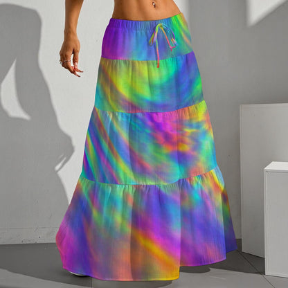 Women's Pleated Long Skirt