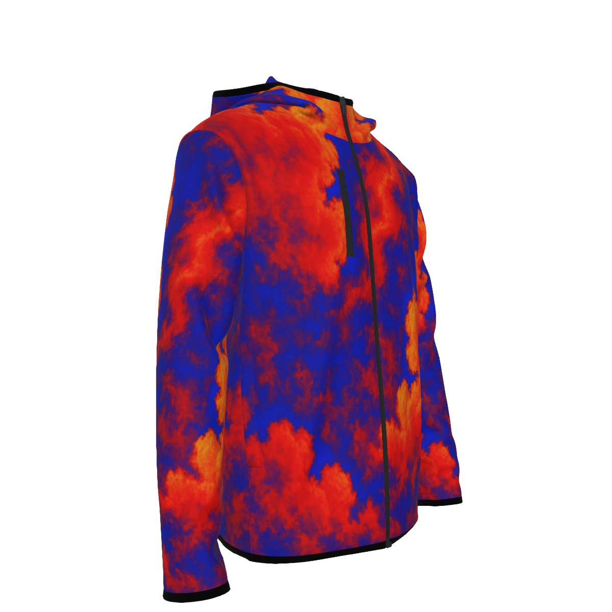 Men's Stylish Hoodie with Thumb Hole Design - view 4