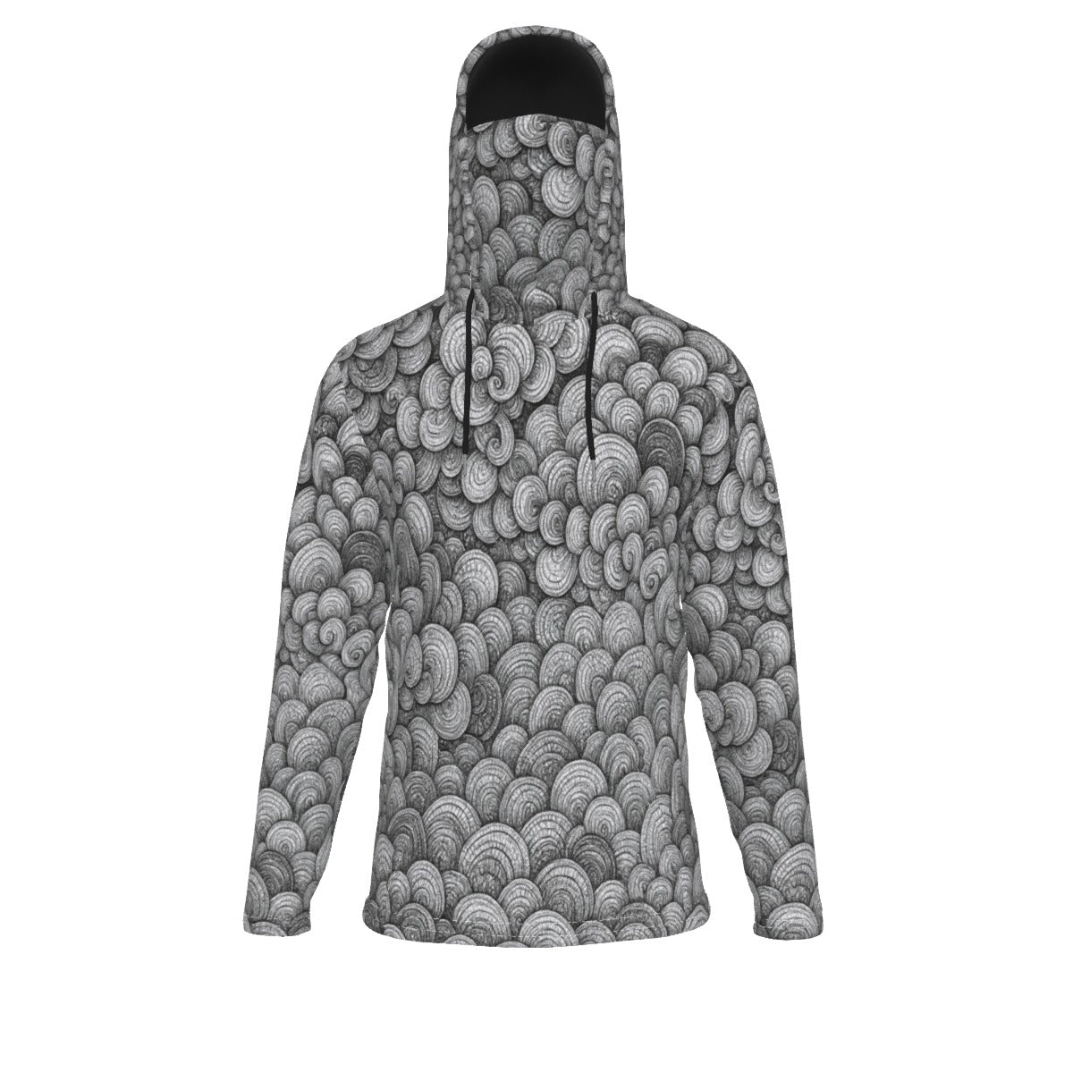 Men's Pullover Hoodie With Mask - view 1