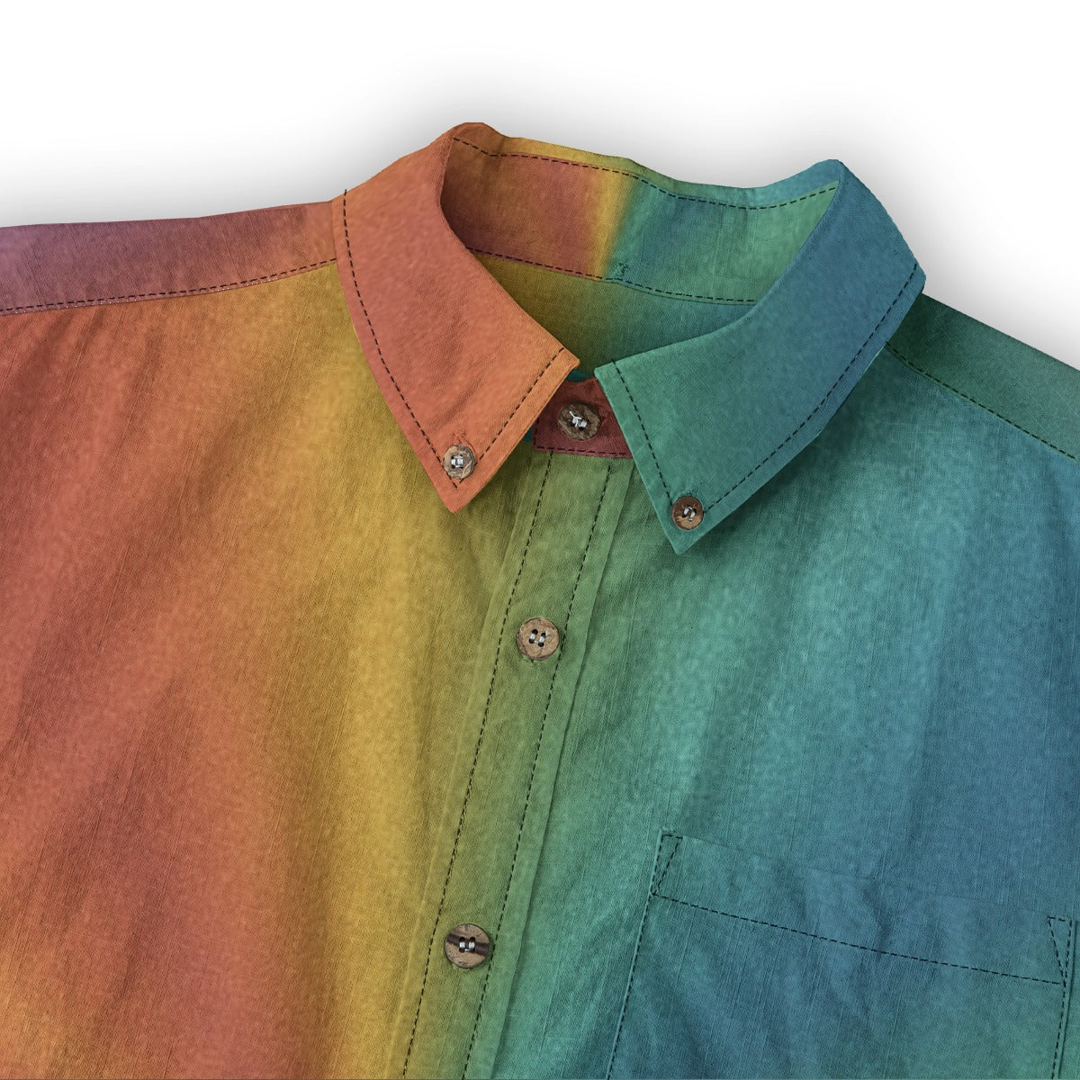 Men's Casual Lapel Long Sleeve Shirt|125GSM Cotton