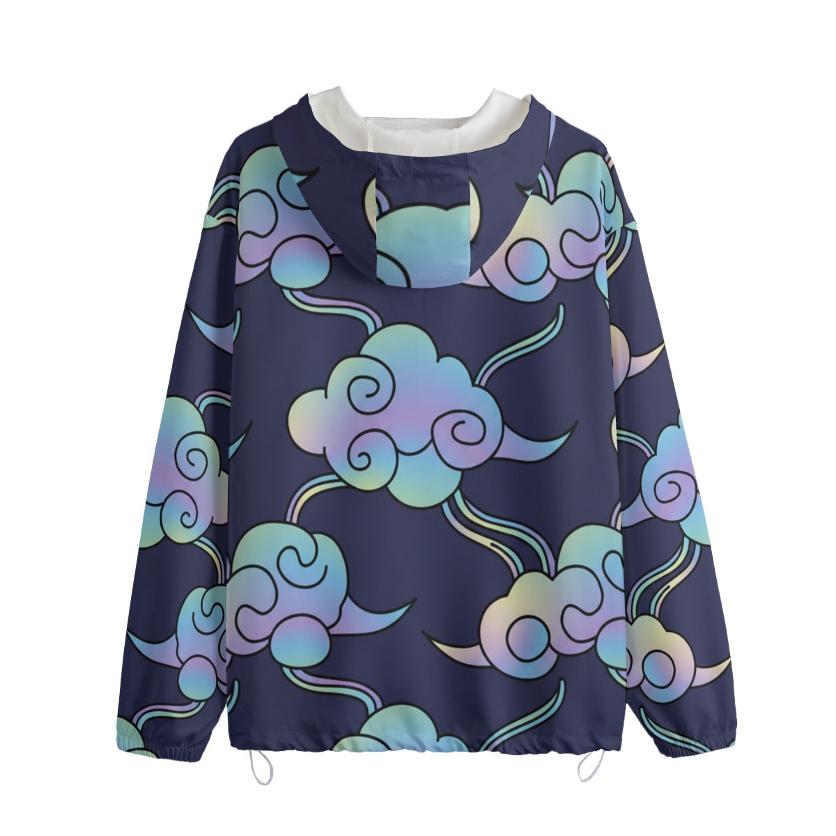 Unisex Pullover Jacket With Zipper Closure