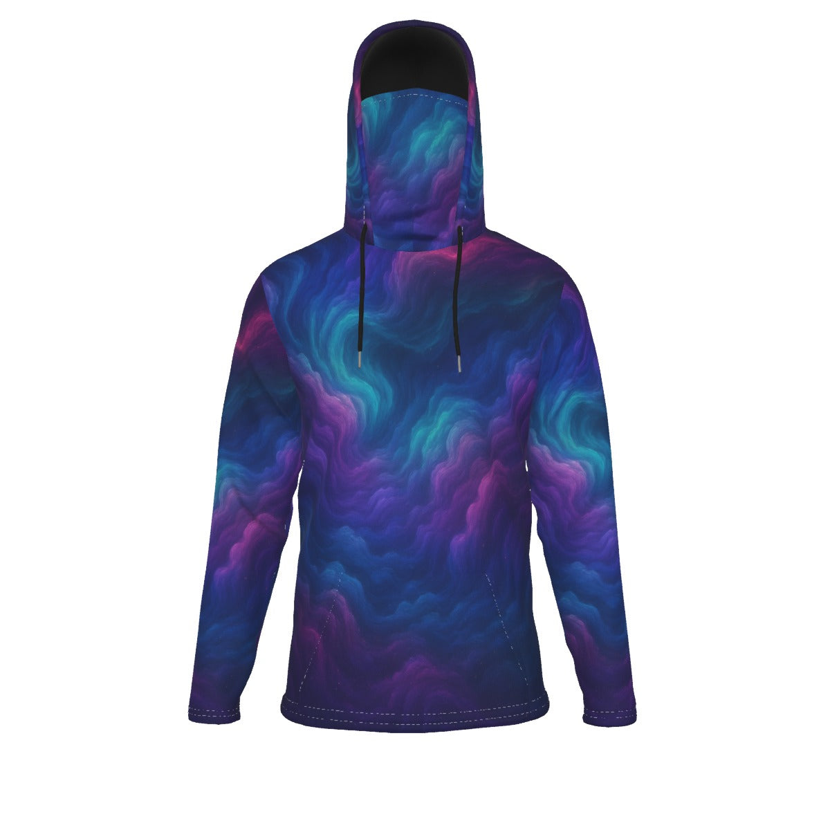Men's Pullover Hoodie With Mask - view 1