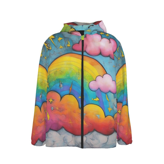 Men's Hooded Zipper Windproof Jacket
