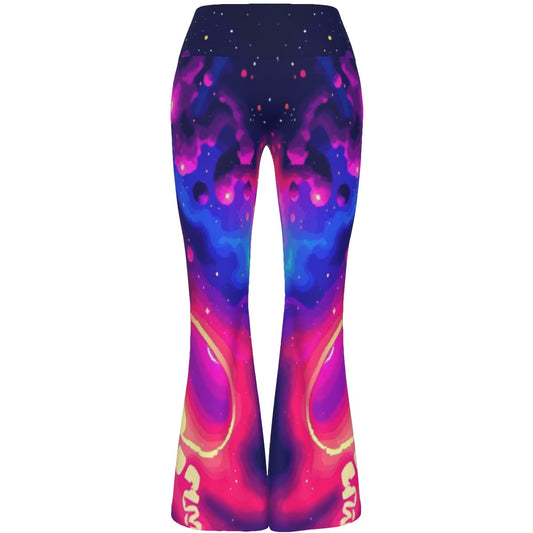 All-over print Women's Flare Yoga Pants