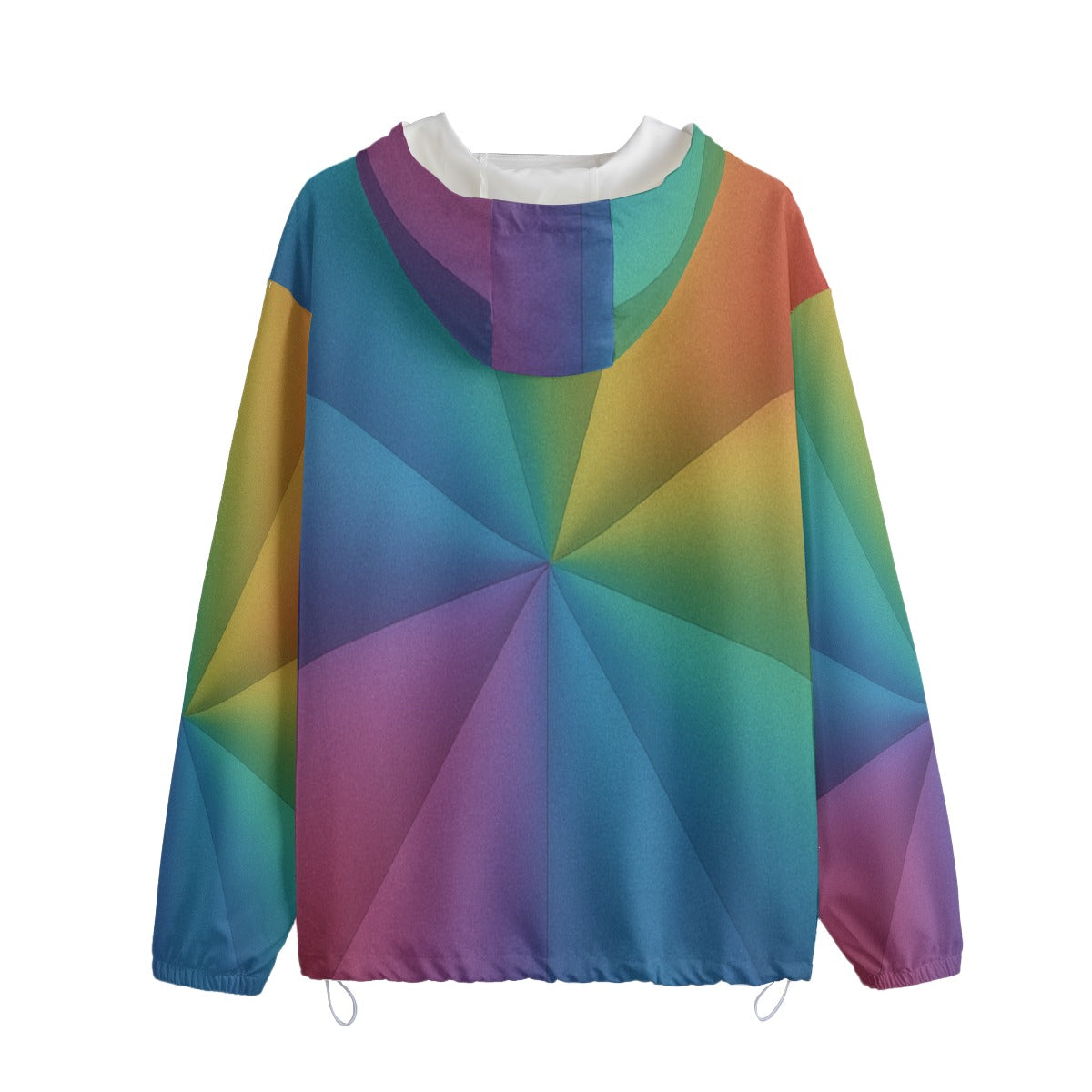 Unisex Pullover Jacket With Zipper Closure