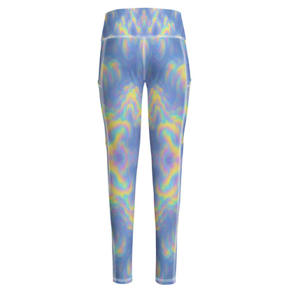 Women's Yoga Leggings With Side Pockets|210GSM