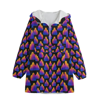Unisex Windbreaker Long Jacket