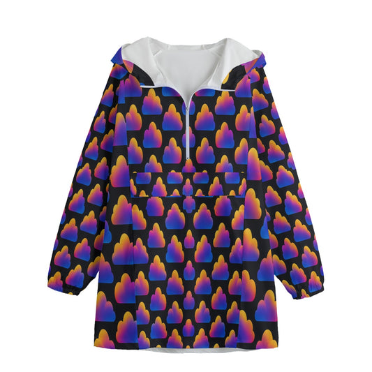 Unisex Windbreaker Long Jacket