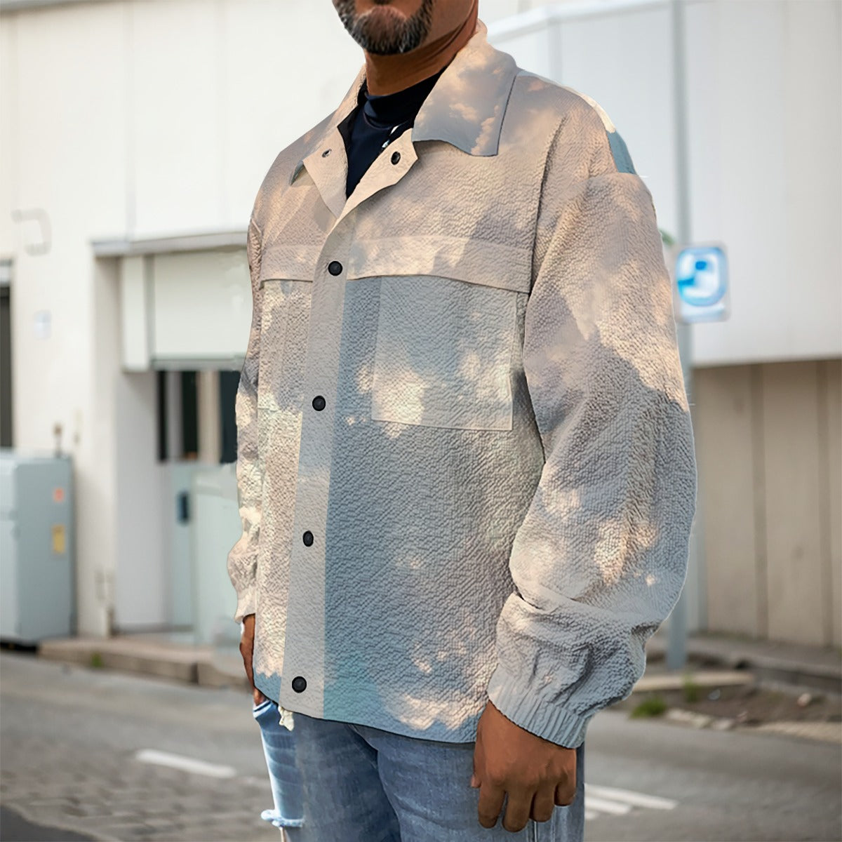 Men's Casual Lapel Jacket