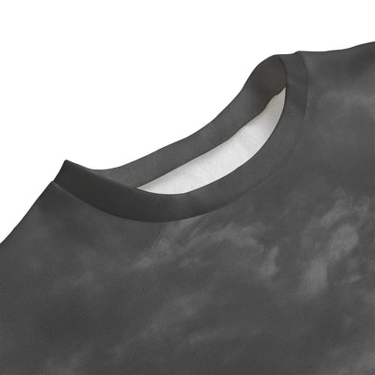 Unisex Drop-shoulder Knitted Fleece Sweater - view 3