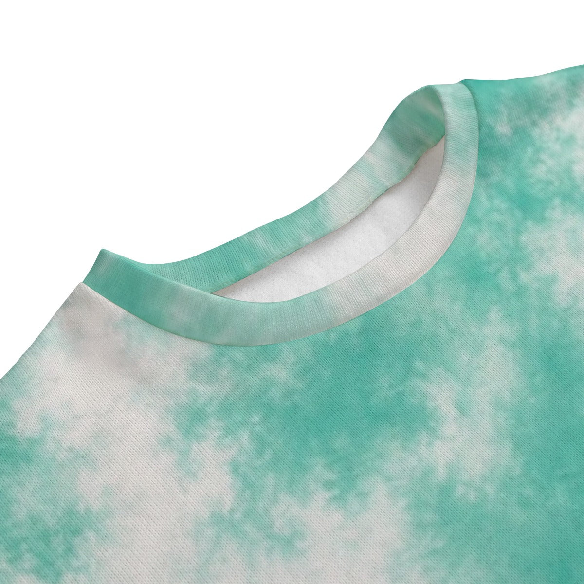 Unisex Drop-shoulder Knitted Fleece Sweater - view 3
