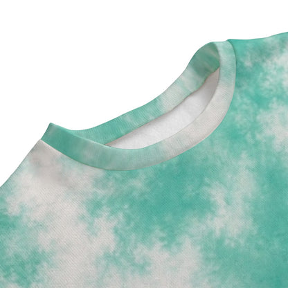 Unisex Drop-shoulder Knitted Fleece Sweater - view 3
