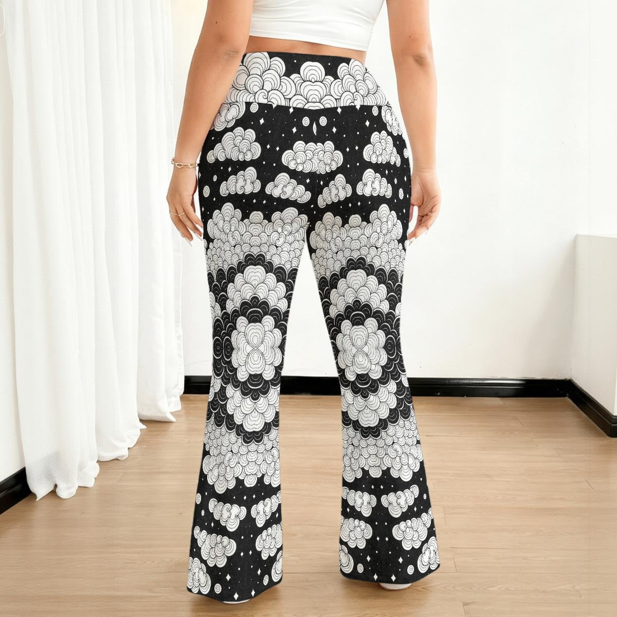 All-over print Women's Flare Yoga Pants