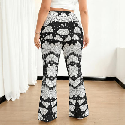 All-over print Women's Flare Yoga Pants