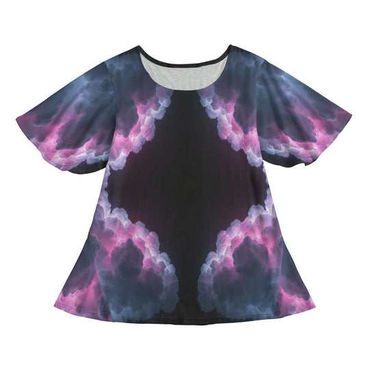 Women's Round Neck T-shirt With Short Sleeve