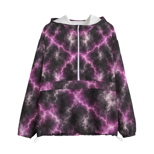 Unisex Pullover Jacket With Zipper Closure - view 1