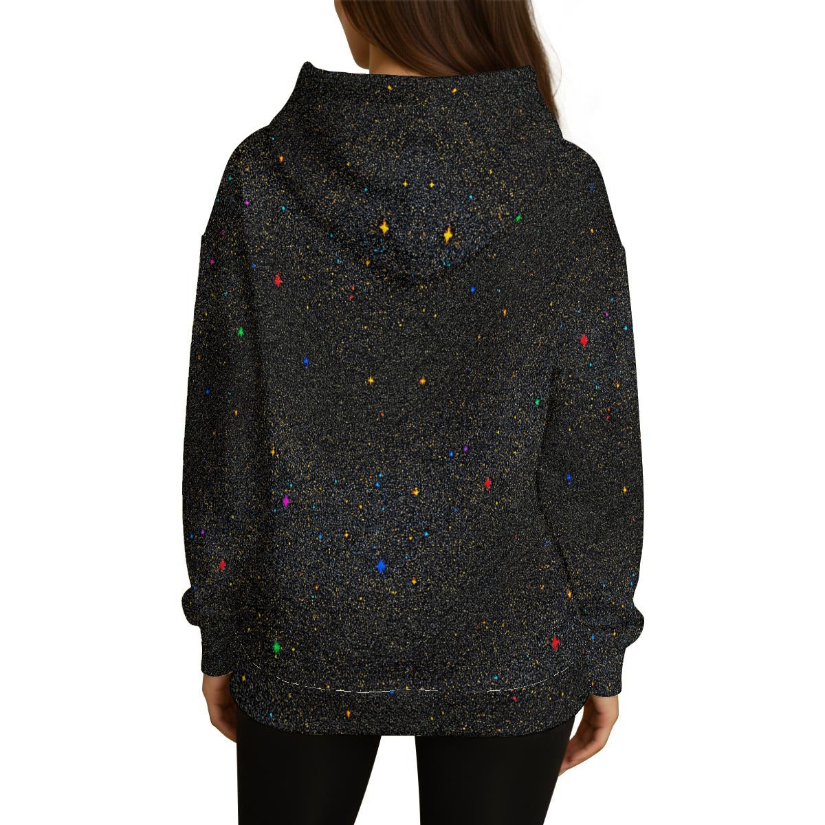 Women's Thick Waffle Knit Hoodie