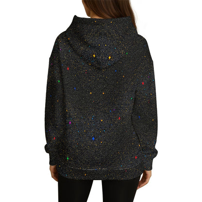 Women's Thick Waffle Knit Hoodie