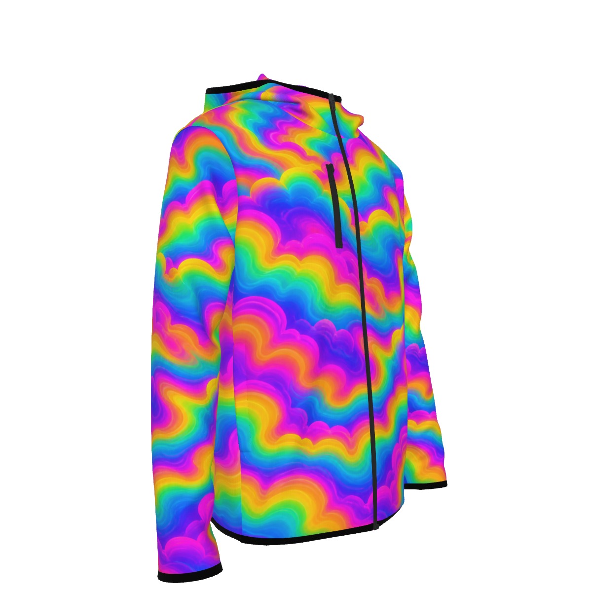 Men's Stylish Hoodie with Thumb Hole Design - view 4
